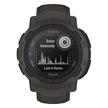 Garmin® Instinct® 2 Solar GPS Smartwatch (Graphite)