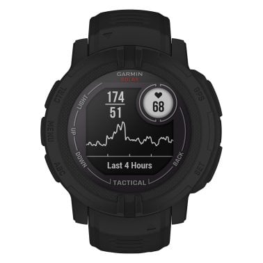 Garmin® Instinct® 2 Solar Tactical Edition GPS Smartwatch (Black)