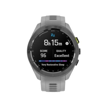 Garmin® Approach® S70 Golf Smartwatch with 42-mm Case and Black Ceramic Bezel (Gray)