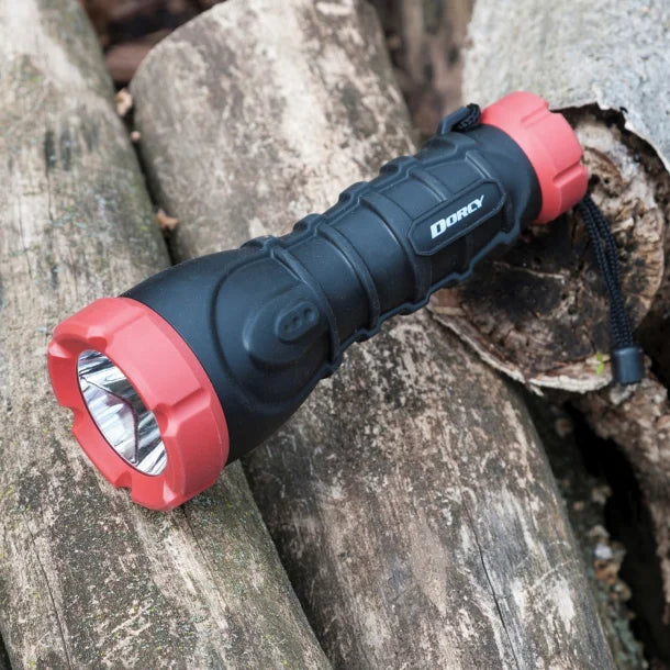 Dorcy® 180-Lumen LED TPE Rubber Flashlight