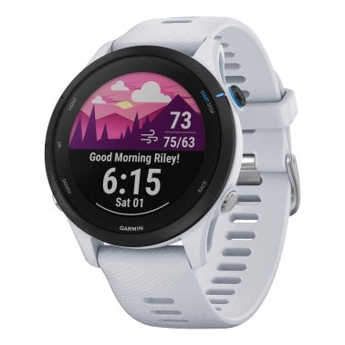 Garmin® Forerunner® 255 Music Running Smartwatch (Whitestone)