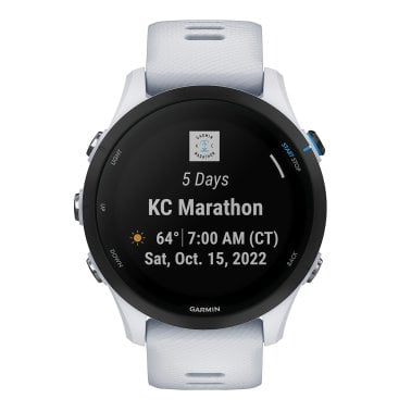 Garmin® Forerunner® 255 Music Running Smartwatch (Whitestone)