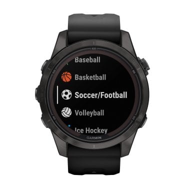 Garmin® fēnix® 7S Pro Sapphire Solar Edition Smartwatch (Carbon Gray)