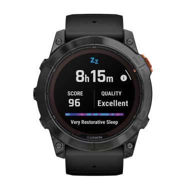 Garmin® fēnix® 7X Pro Solar Edition Smartwatch, Slate Gray Bezel with Black Band