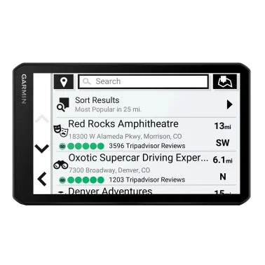 Garmin® DriveCam™ 76 7-Inch GPS Navigator with Built-in Dash Cam, Bluetooth®, and Wi-Fi®