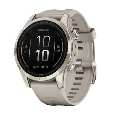 Garmin® epix™ Pro (Gen 2) Sapphire Edition Smartwatch with 42-mm Case (Soft Gold)