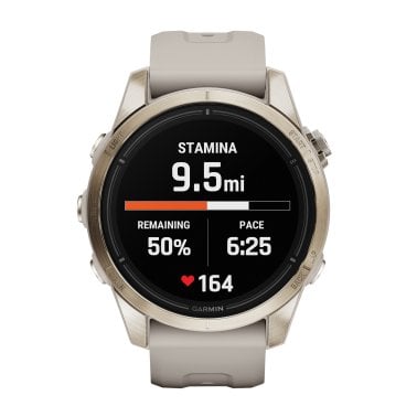 Garmin® epix™ Pro (Gen 2) Sapphire Edition Smartwatch with 42-mm Case (Soft Gold)