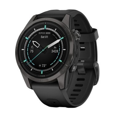 Garmin® epix™ Pro (Gen 2) Sapphire Edition Smartwatch with 42-mm Case (Carbon Gray)