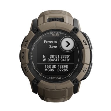 Garmin® Instinct® 2X Solar Smart Watch Tactical Edition (Coyote Tan)