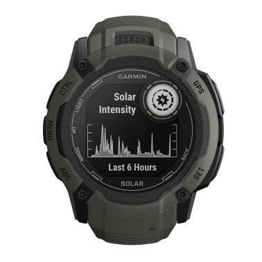 Garmin® Instinct® 2X Solar Smart Watch (Flame Red)