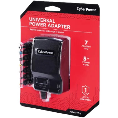 CyberPower® 600mA Universal 120-Volt AC Power Adapter