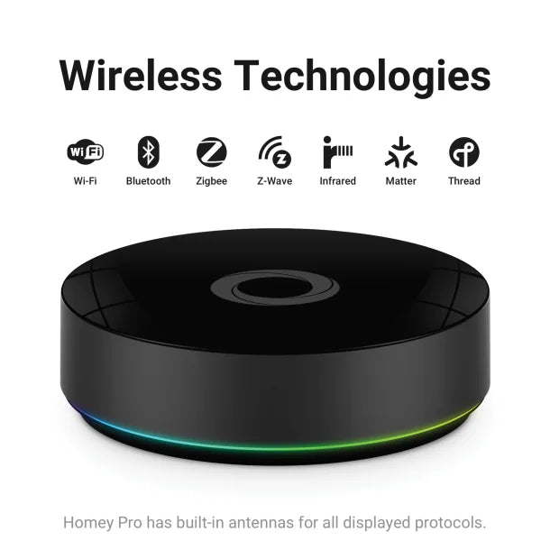 Homey™ Pro (Early 2023) Smart Home Hub, Black