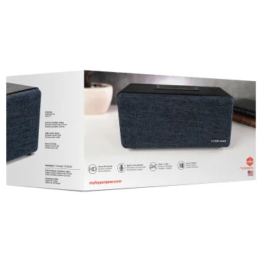 HyperGear® Fabrix 2 8-Watt Portable Bluetooth® Speaker with Microphone, Black