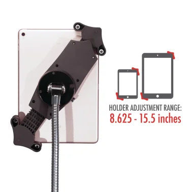 CTA Digital® Compact Gooseneck Floor Stand for iPad®/Tablet