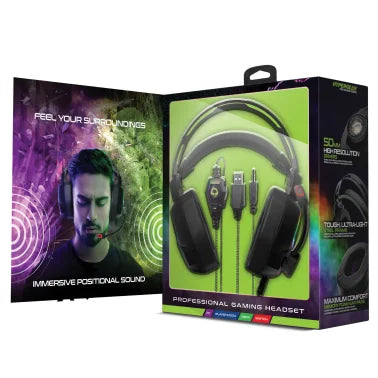 HyperGear® SoundRecon RGB LED Professional Gaming Headset