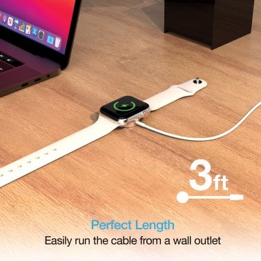 Naztech® Magnetic Charging Cable for Apple Watch®, 3 Ft.