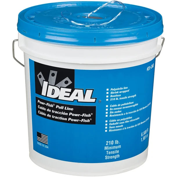 IDEAL® Powr-Fish® Heavy-Duty Pull Line, 6,500 Feet