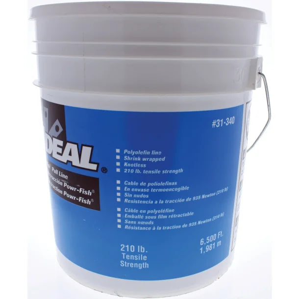 IDEAL® Powr-Fish® Heavy-Duty Pull Line, 6,500 Feet