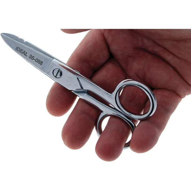 IDEAL® Electrician's Scissors with Stripping Notch