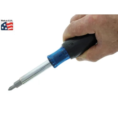 IDEAL® 12-in-1 Multi-Bit Screwdriver and Nut Driver