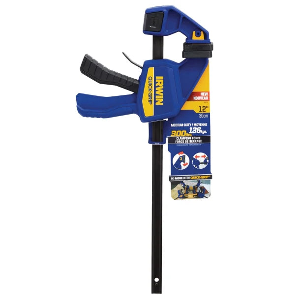 IRWIN® Quick-Grip® 1-Handed Medium-Duty Bar Clamp/Spreader (12 In.)