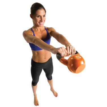 GoFit® Kettlebell with DVD (25 Lbs.)