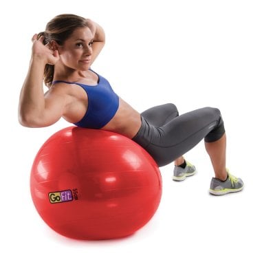 GoFit® Stability Ball with Pump (55cm; Red)