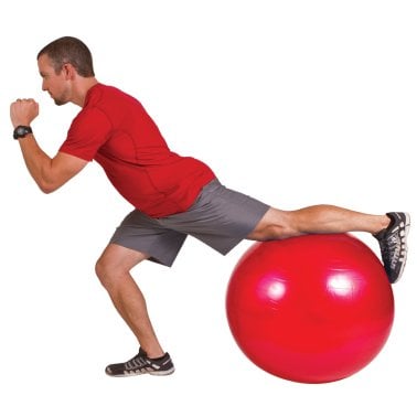 GoFit® Stability Ball with Pump (55cm; Red)