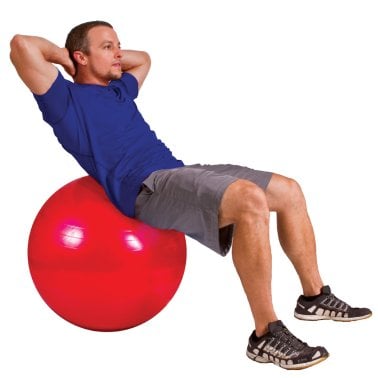 GoFit® Stability Ball with Pump (55cm; Red)