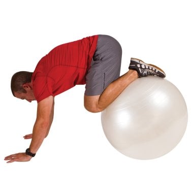 GoFit® Stability Ball with Pump (65cm; White)