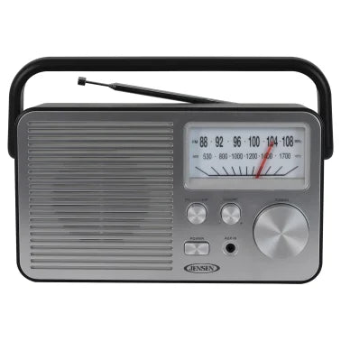 JENSEN® MR-750 Portable AM/FM Radio (Black)