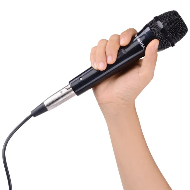 Karaoke USA™ Professional Dynamic Microphone with Removable Cord