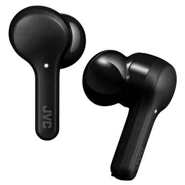 JVC® HA-A8T In-Ear True Wireless Stereo Bluetooth® Earbuds with Microphone and Charging Case (Black)