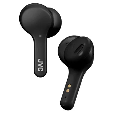 JVC® HA-A8T In-Ear True Wireless Stereo Bluetooth® Earbuds with Microphone and Charging Case (Black)