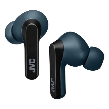 JVC® RIPTIDZ Bluetooth® Earbuds, True Wireless with Charging Case (Navy)