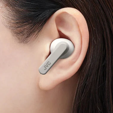 JVC® RIPTIDZ Bluetooth® Earbuds, True Wireless with Charging Case (White)