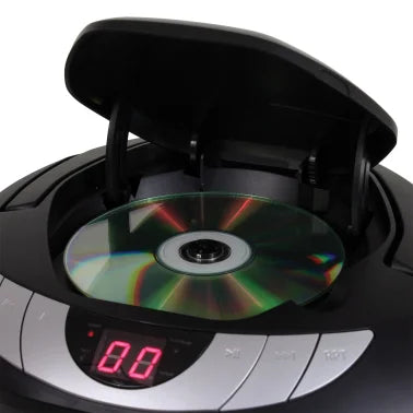 JENSEN® Portable Stereo CD Player with AM/FM Radio