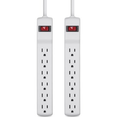 Belkin® 6-Outlet Surge Protectors, 2 pk