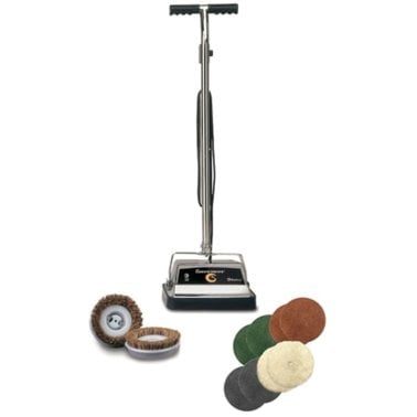 Koblenz® The Cleaning Machine® 12-In. Floor Polisher/Buffer/Scrubber, P-1800, Gold and Gray