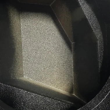 King Boxes AK-DG2-12 12-In. Double-Speaker Black Sprayed Enclosure for Dodge® Ram 1500 Quad Cab 2002 through 2018