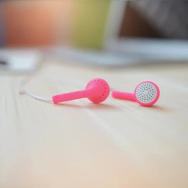 KOSS® On-Ear Earbuds, KE10 (Pink)