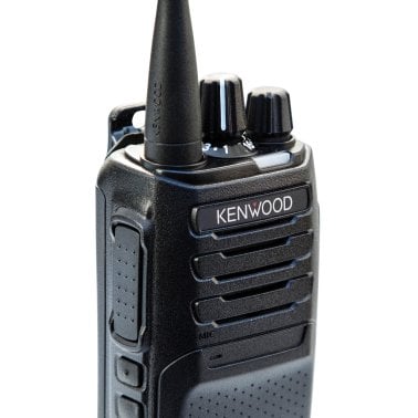 KENWOOD® ProTalk® 2-Watt 16-Channel Analog UHF 2-Way Radio, Black, NX-P1302AUK