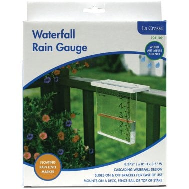 La Crosse Technology® Waterfall Rain Gauge