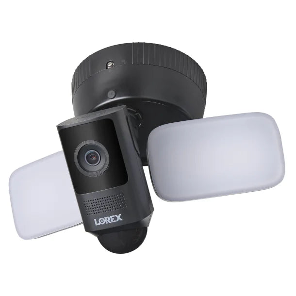 Lorex® Wi-Fi® 2K 4.0-MP Wired Floodlight Security Camera (Black)