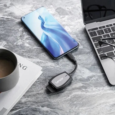 Lexar® Professional USB-C® Dual-Slot Reader