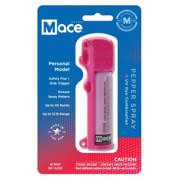 Mace® Brand Personal Model Pepper Spray (Neon Pink)