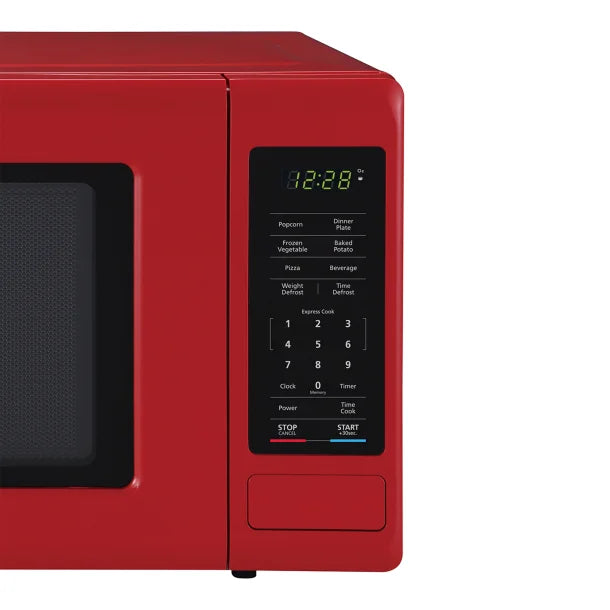 Magic Chef® 0.9-Cu. Ft. 900-Watt Countertop Digital Touch Microwave (Red)