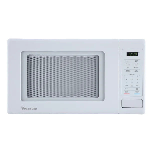 Magic Chef® 0.9-Cu. Ft. 900-Watt Digital Touch Countertop Microwave (White)