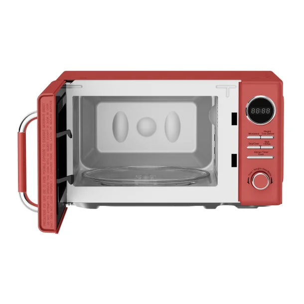 Magic Chef® 0.7-Cu. Ft. 700-Watt Retro Countertop Microwave (Red)