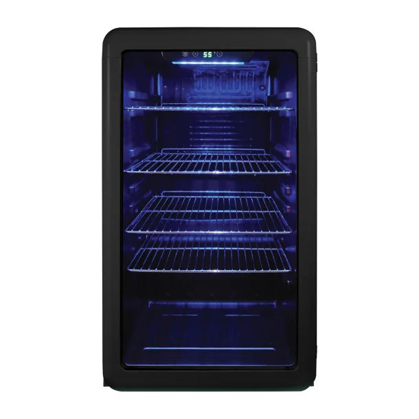 Magic Chef® 3.4-Cu. Ft. Retro Beverage Cooler (Black)